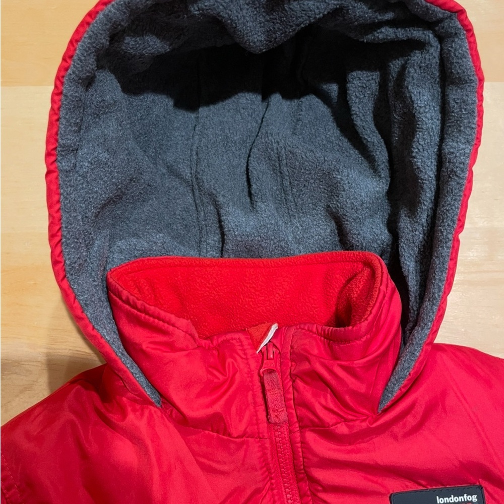 London Fog Gray and Black Jacket - Picture 8 of 14